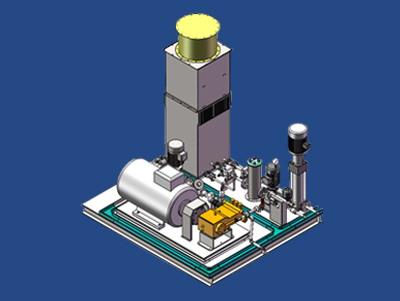 3D Drawing for Descaling Machine