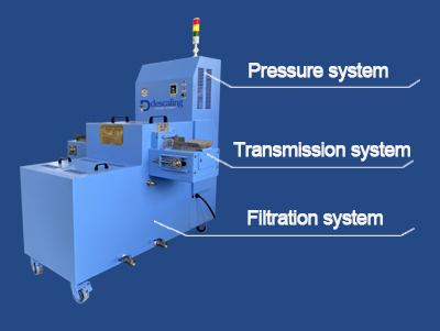 Induction Billet Heater Descaling Removal Machine