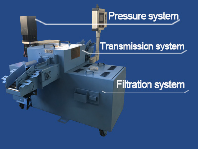 Descaling Machine With High Pressure Water System