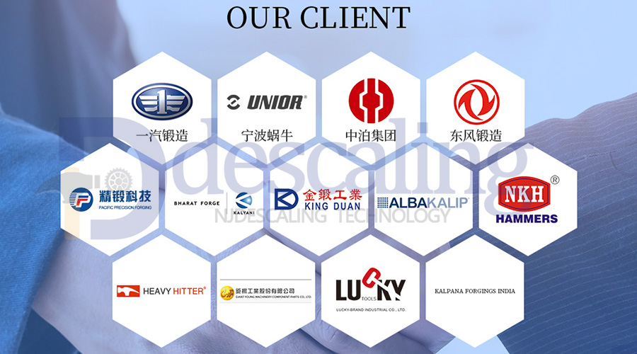 descaling machine customer list overseas