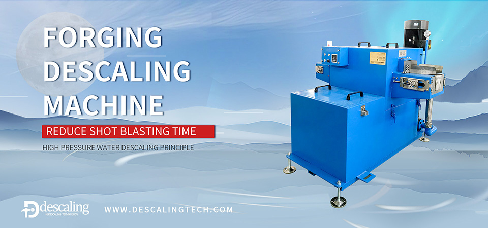 Why forging descaling machine in steel forgings defects?