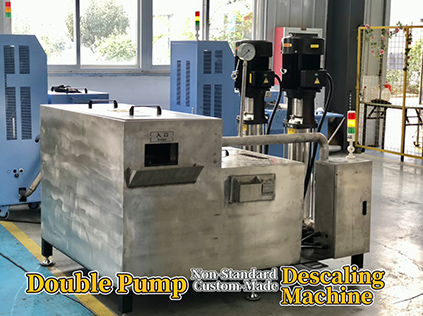Non-Standard Custom Induction Forging Furnace Double Pump Descaling Machine